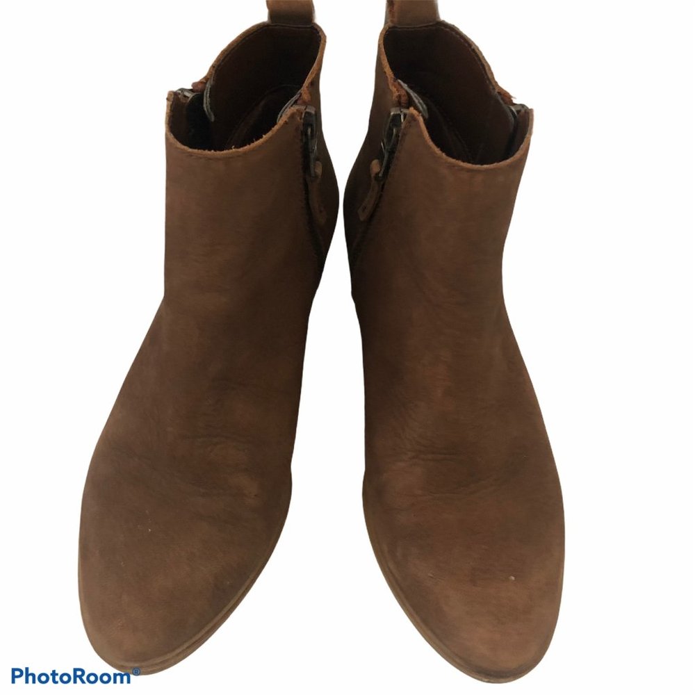 Lauren Ralph‎ Lauren Brown Ankle Booties